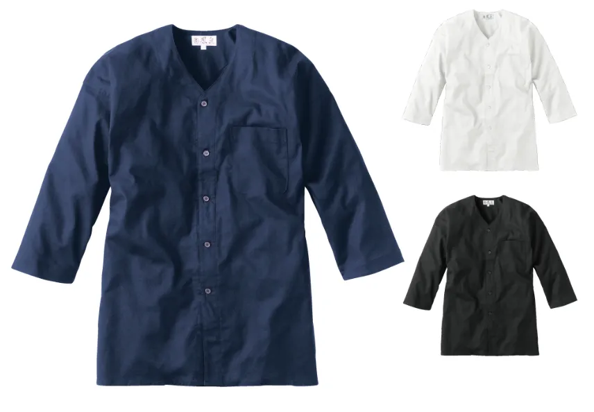 鯉口シャツの写真